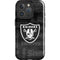 NFL Las Vegas Raiders Black & White iPhone 16 Pro Magsafe Impact Case